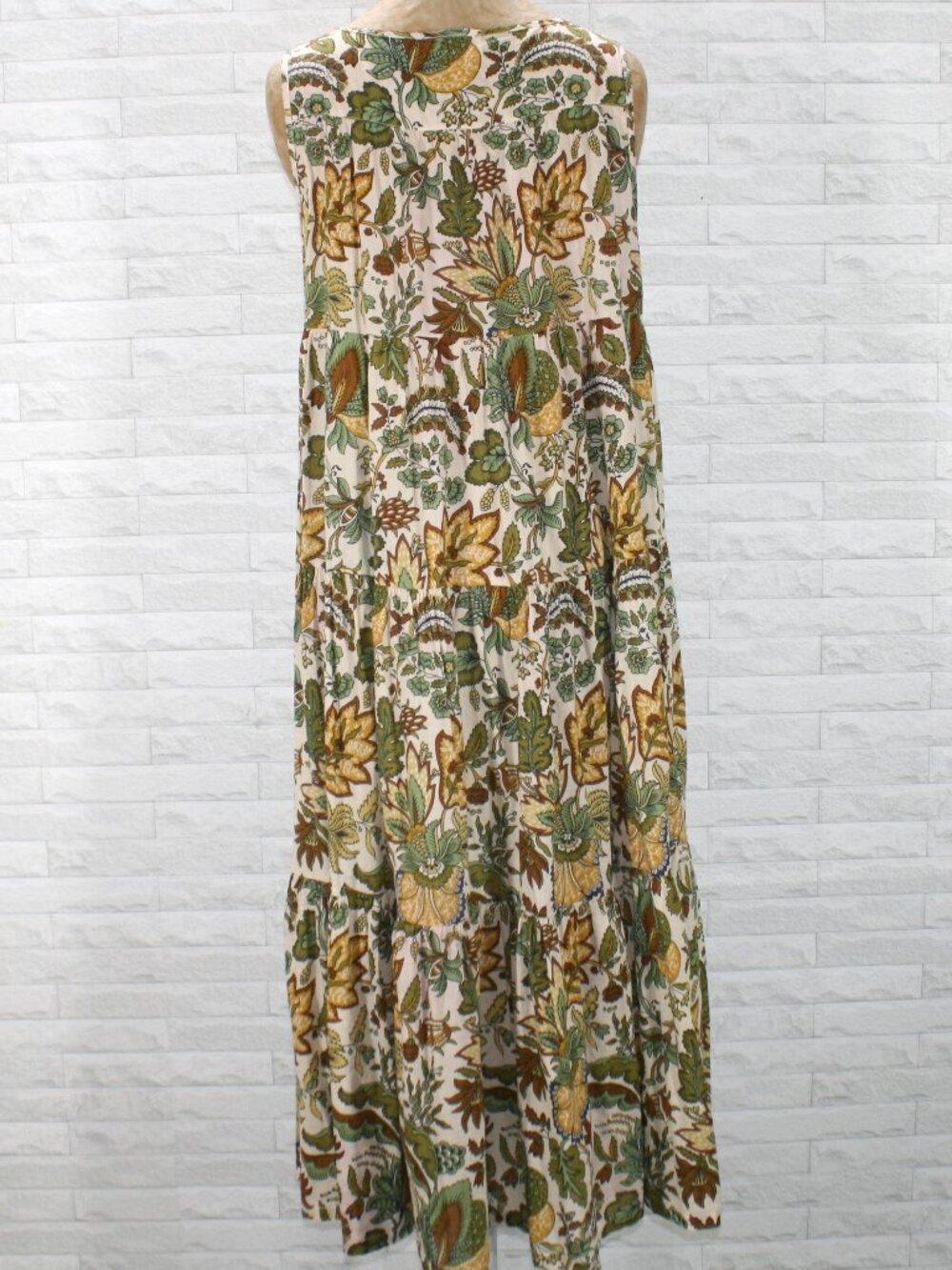 RGC IMPEX Dress Sleeveless Floral Cottagecore Prairie Nap House Loungewear - Picture 4 of 14